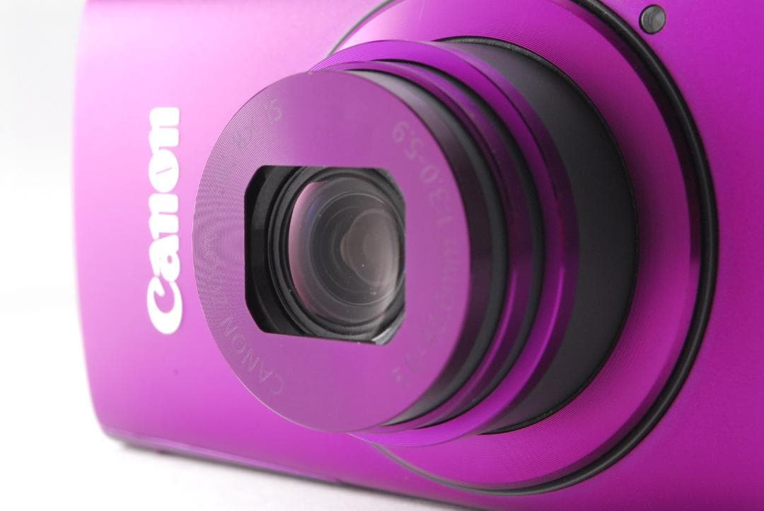 【美品】Canon IXY 600F パープル 本体と付属品 動作確認済み