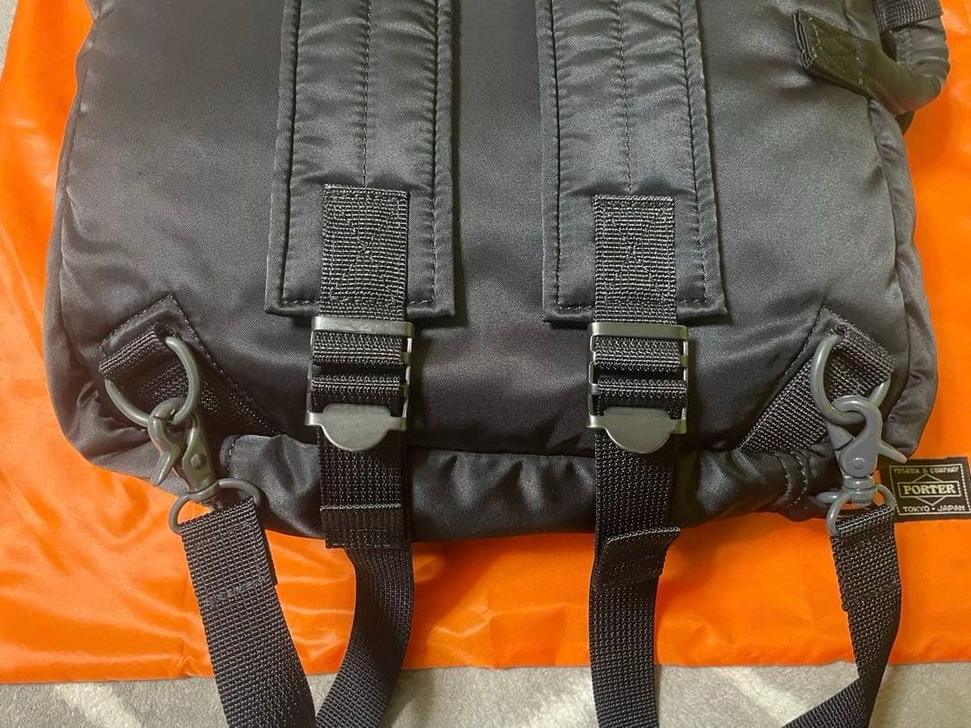 【美品】PORTER タンカー 3way ビジネスバッグ　ブラック　A4収納