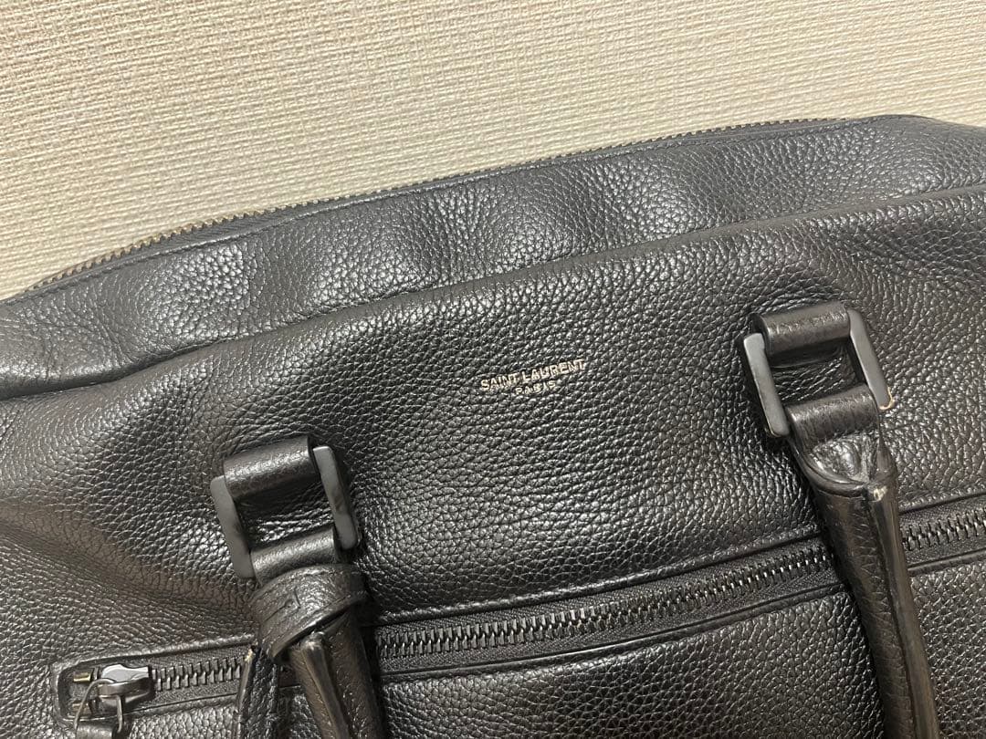 【KK様】SAINT LAURENT ブラックレザー ブリーフケース
