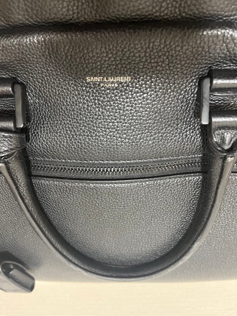 【KK様】SAINT LAURENT ブラックレザー ブリーフケース