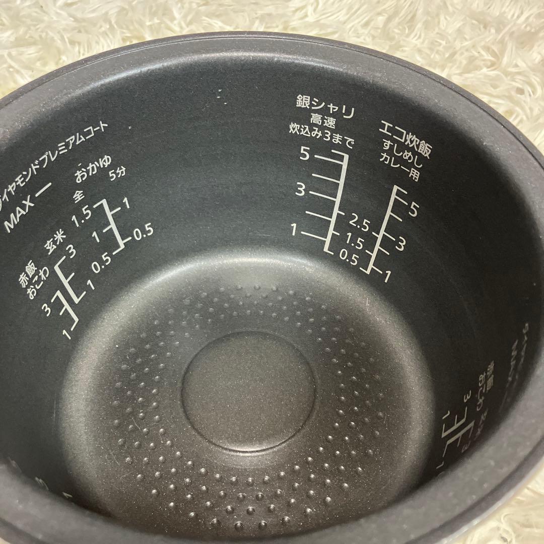 パナソニック panasonic 炊飯器　SR-VSX109-k 2020年製