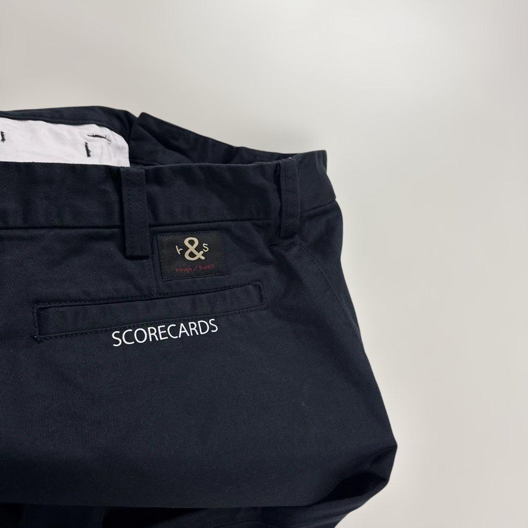 【新品】ラフアンドスウェル　Rough&Swell綿パンツ（L、ネイビー）