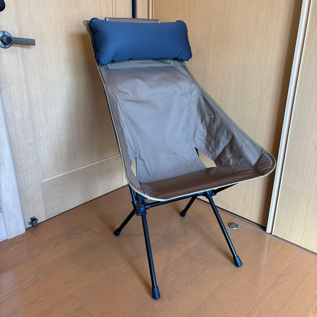 ヘリノックス　タクティカルサンセットチェア　エアーヘッドレスト　おまけ付き