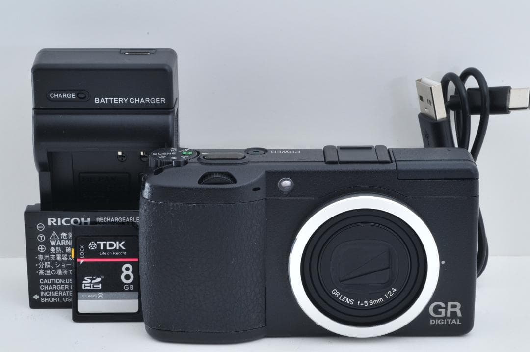 ■新品級■ リコー RICOH GR DIGITALⅡ≪シャッター1600回≫
