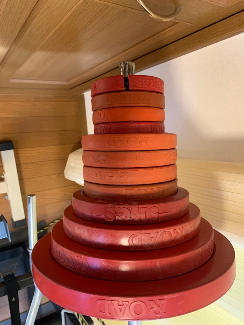 120kgベンチプレス台もろもろセット