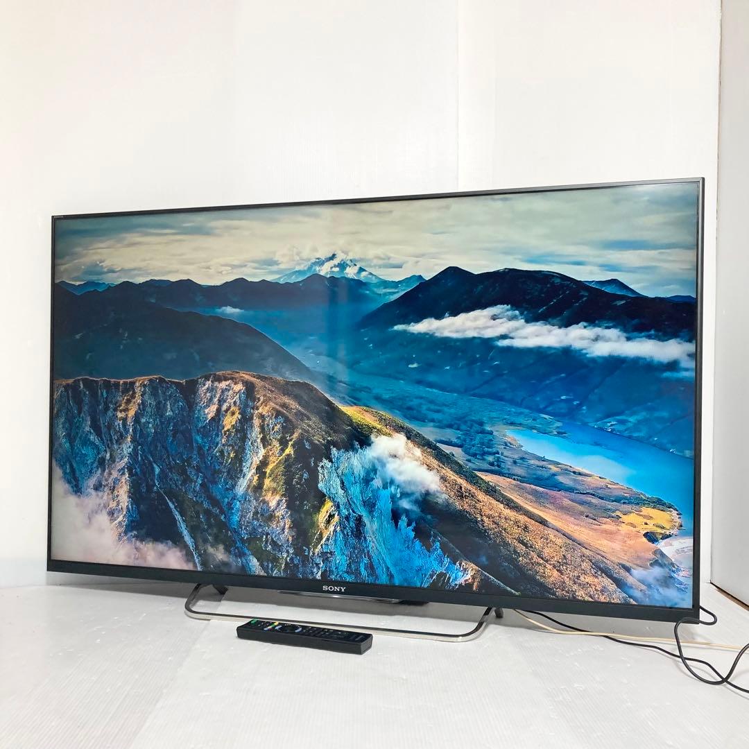 極美品 SONY 50インチ液晶テレビ KDL-50W800B 2015年製