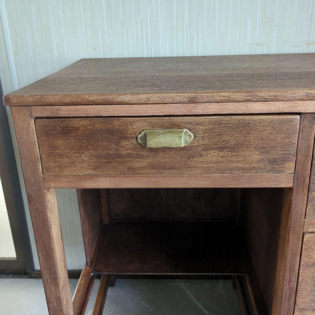 昭和5年　小振りなアンティーク机　デスク
