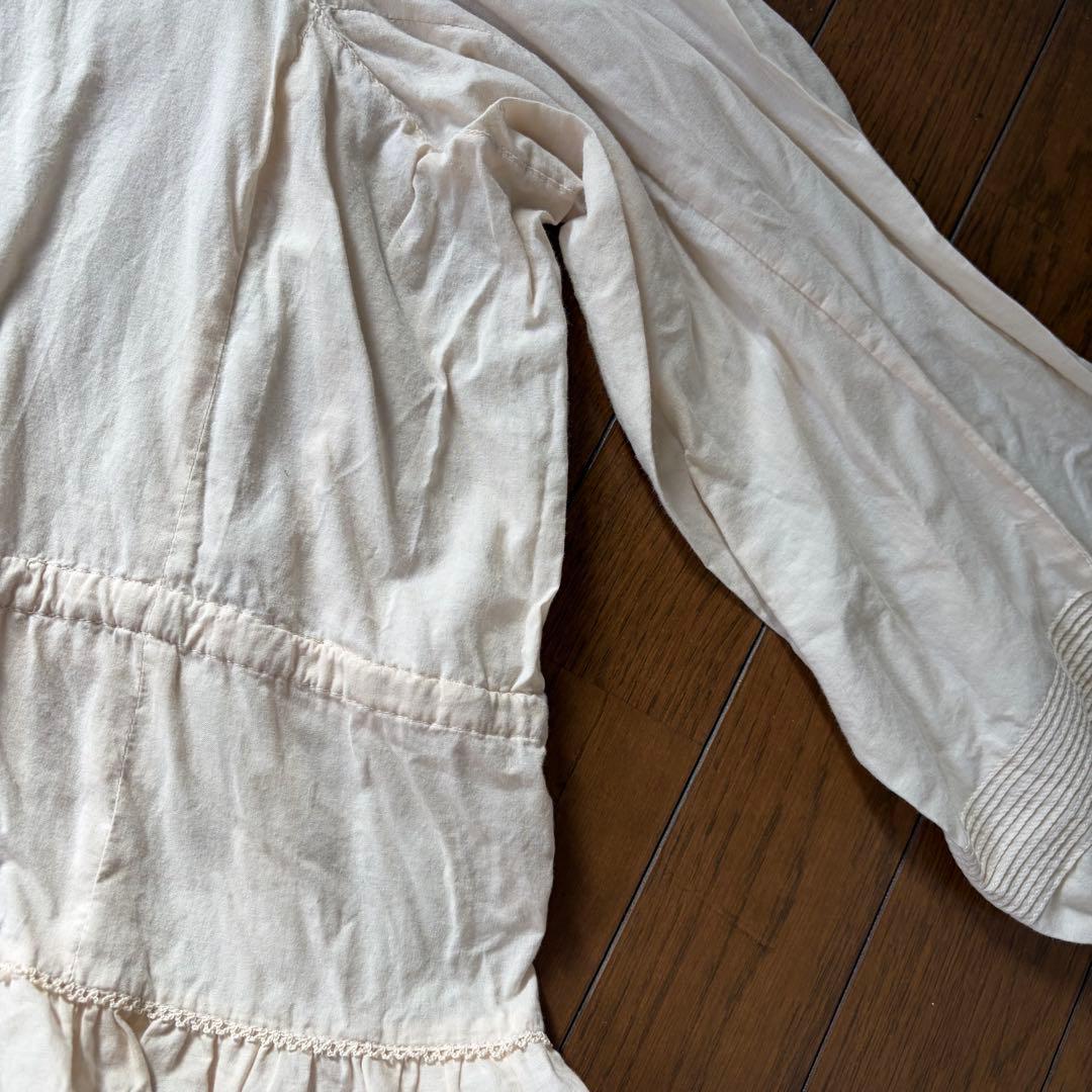 PINK HOUSE ピンクハウス　タックブラウス