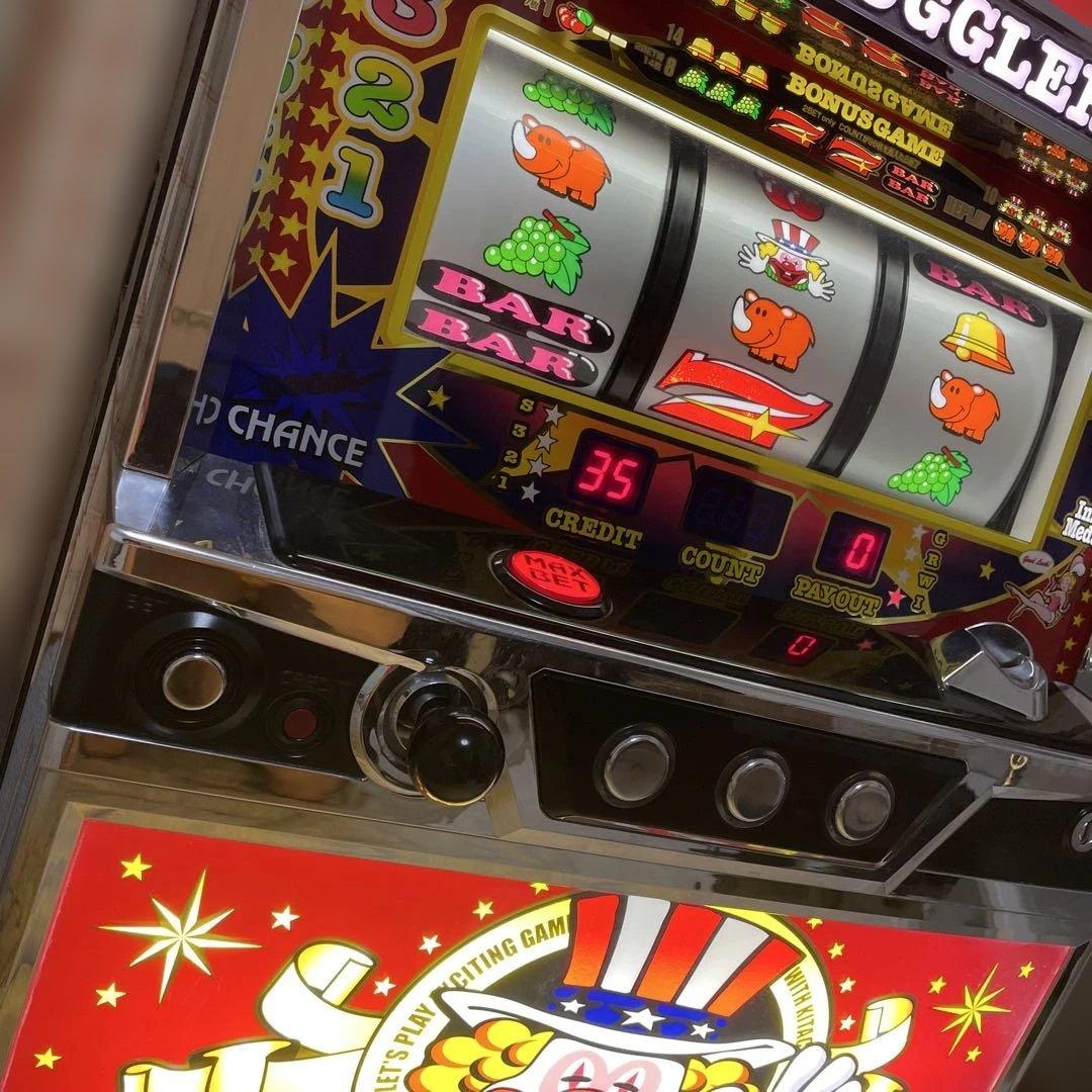 アイムジャグラーEX-TP 赤パネルパチスロ実機 不要機