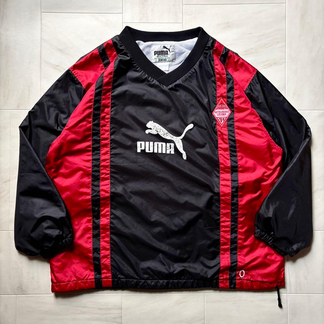 【日本製】 三菱浦和フットボールクラブ プルオーバーナイロンジャケット