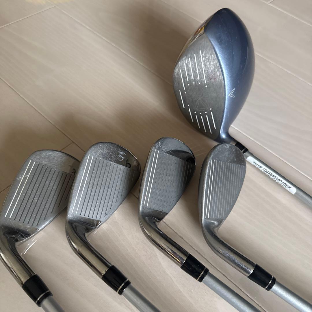 ゴルフクラブセット ドライバーとアイアン4本　オノフキャディバッグ