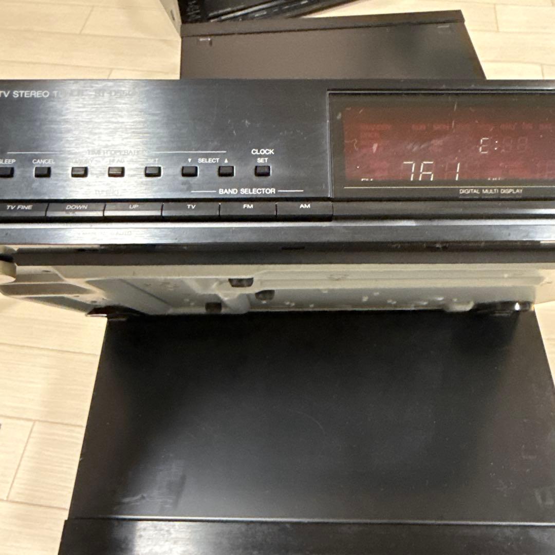 Panasonic D5500 システムコンポ 3点セット通電確認済み ジャンク