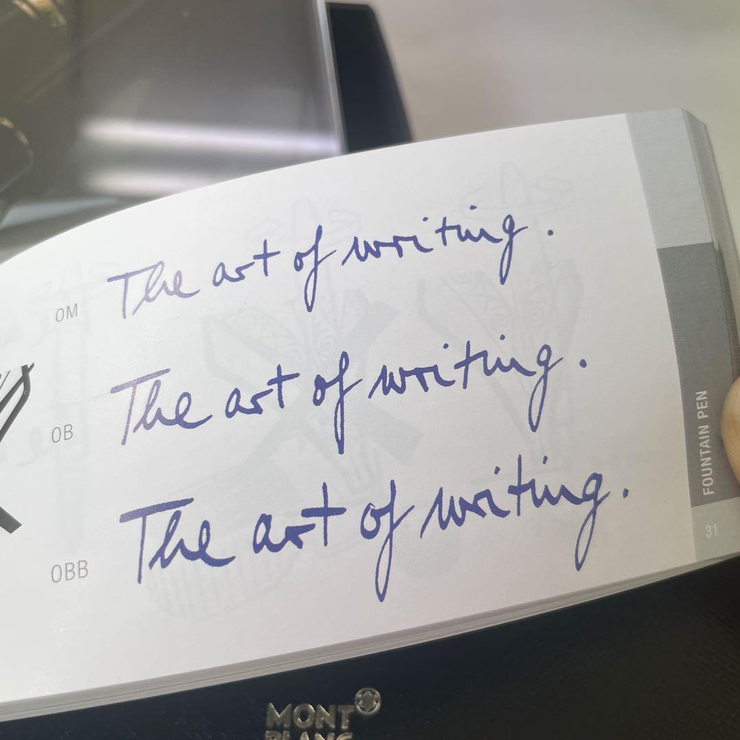 モンブラン 万年筆 マイスターシュテュック 4810 M 14金 ペン先 585