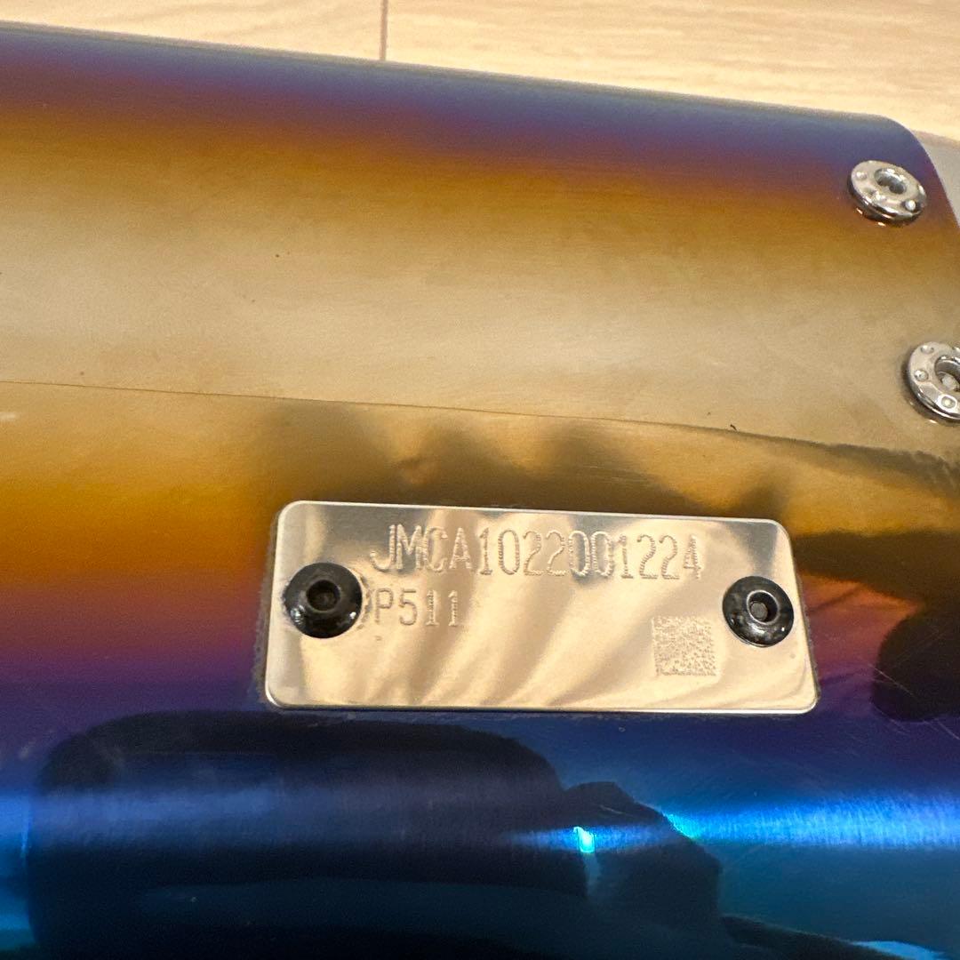 墨*ト様 Slip-On R-77JサイクロンEXPORT SPEC SV650