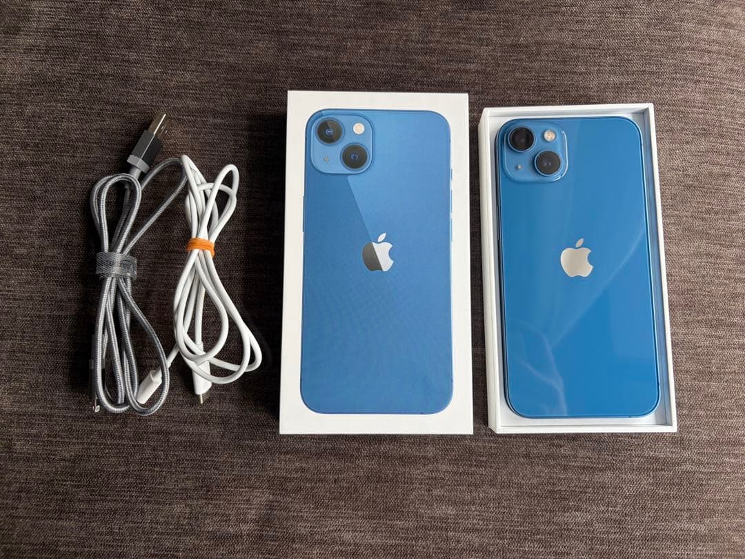 【美品】iPhone13 ブルー 本体 Apple