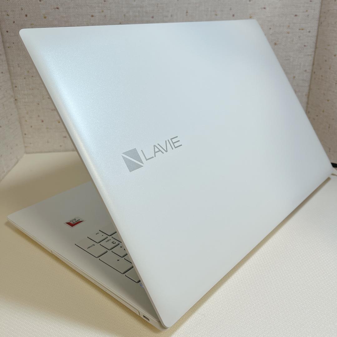 ✨かわいいホワイト✨人気のNECノートパソコン｜カメラ付き｜大容量1000GB