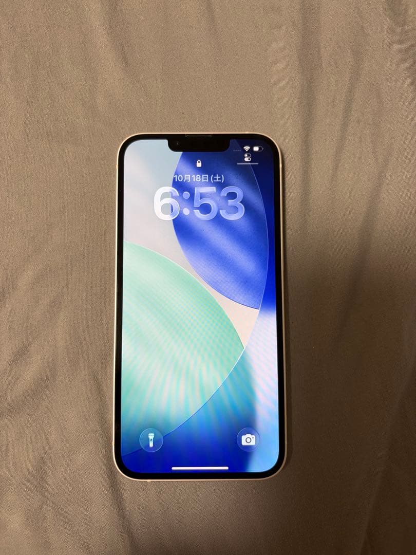 【美品】iPhone 13ホワイト 128GB