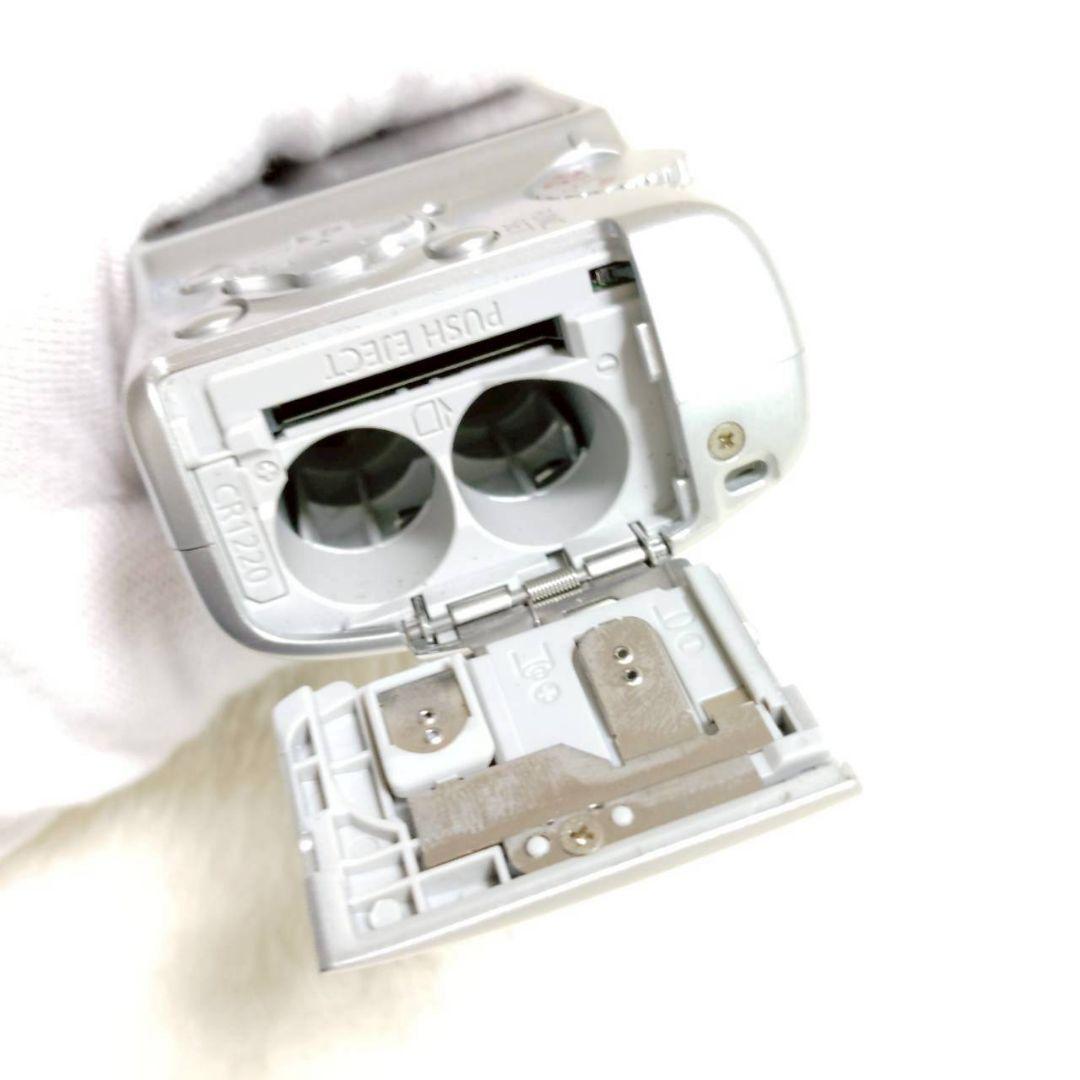 美品✨ CANON PawerShot A470 シルバー 単三電池 デジカメ