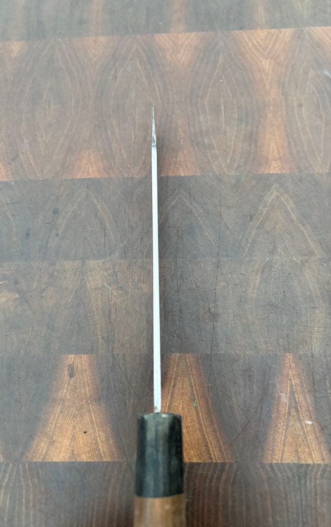 翠祥　筑前　博多包丁(切付) 165mm 洋包丁　特殊鋼　ステンレス　水牛紫檀柄