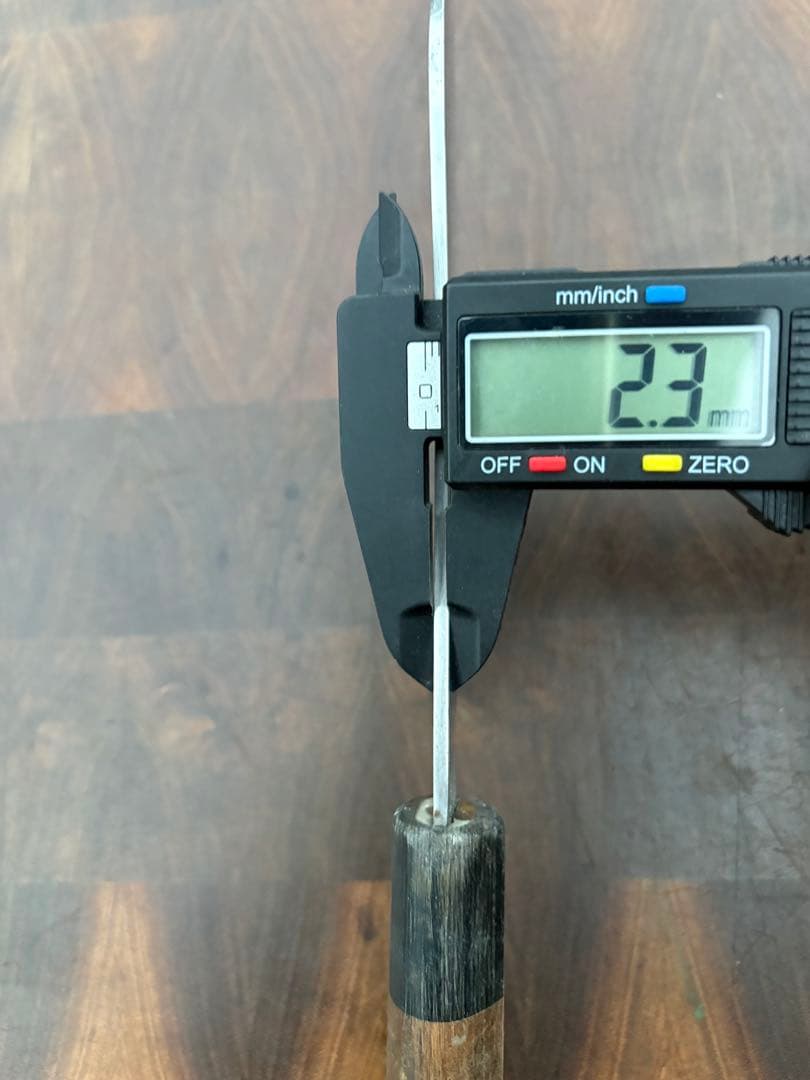 翠祥　筑前　博多包丁(切付) 165mm 洋包丁　特殊鋼　ステンレス　水牛紫檀柄