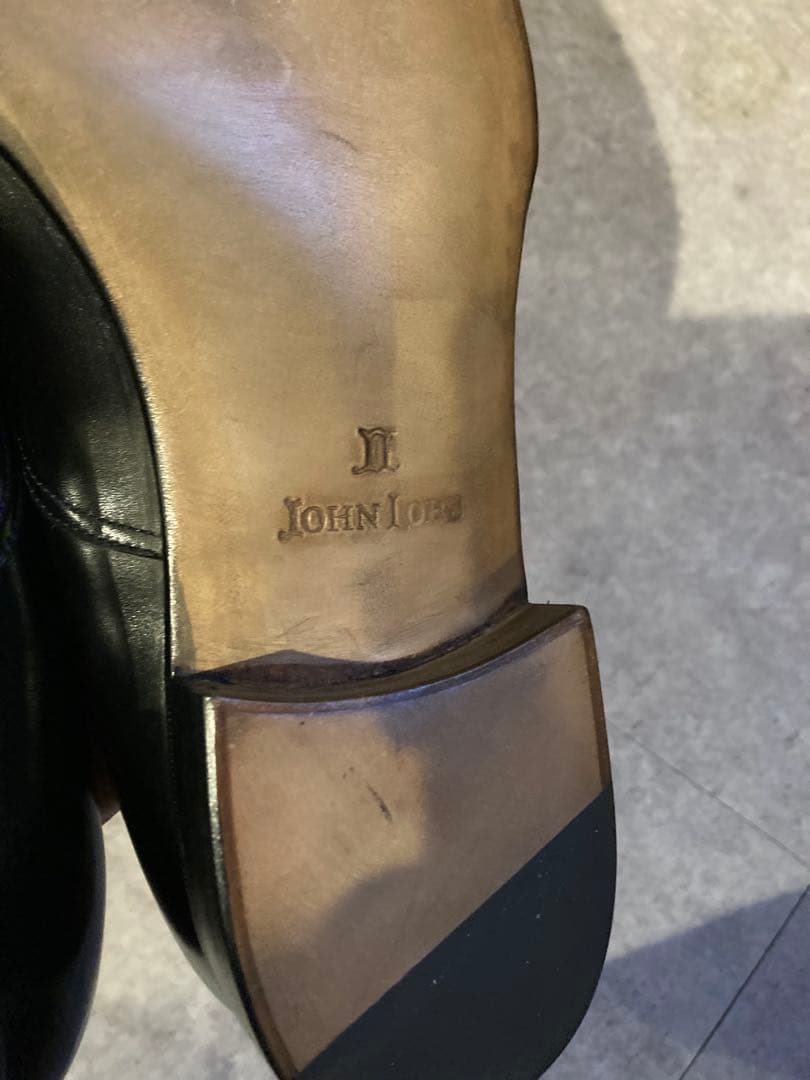未使用 希少 john lobb ボノーラ製 philip 8.5E