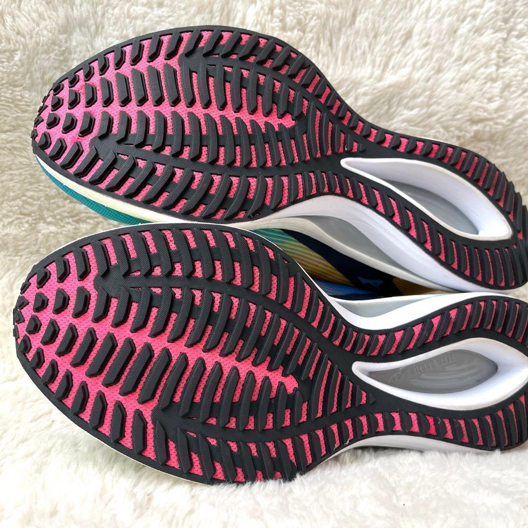 【美品】ミズノ ウエーブリベリオンフラッシュ 27cm