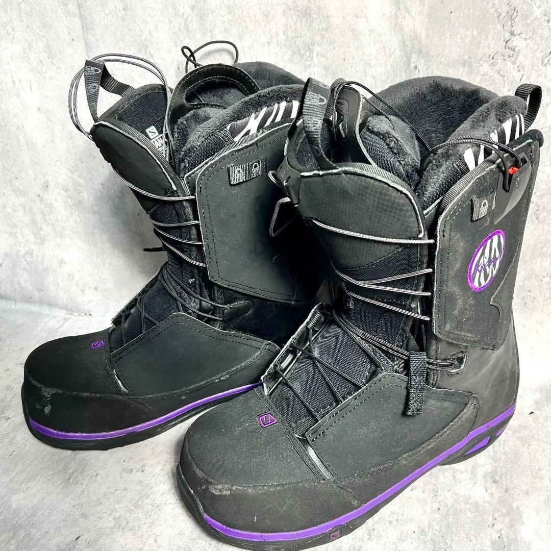 サロモン スノーボード ブーツ 24cm キアナ クイックレース スノボ