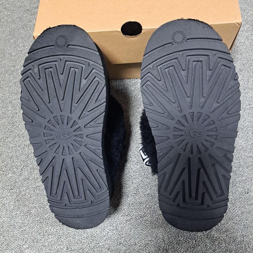 UGG ブラック スリッパサンダル