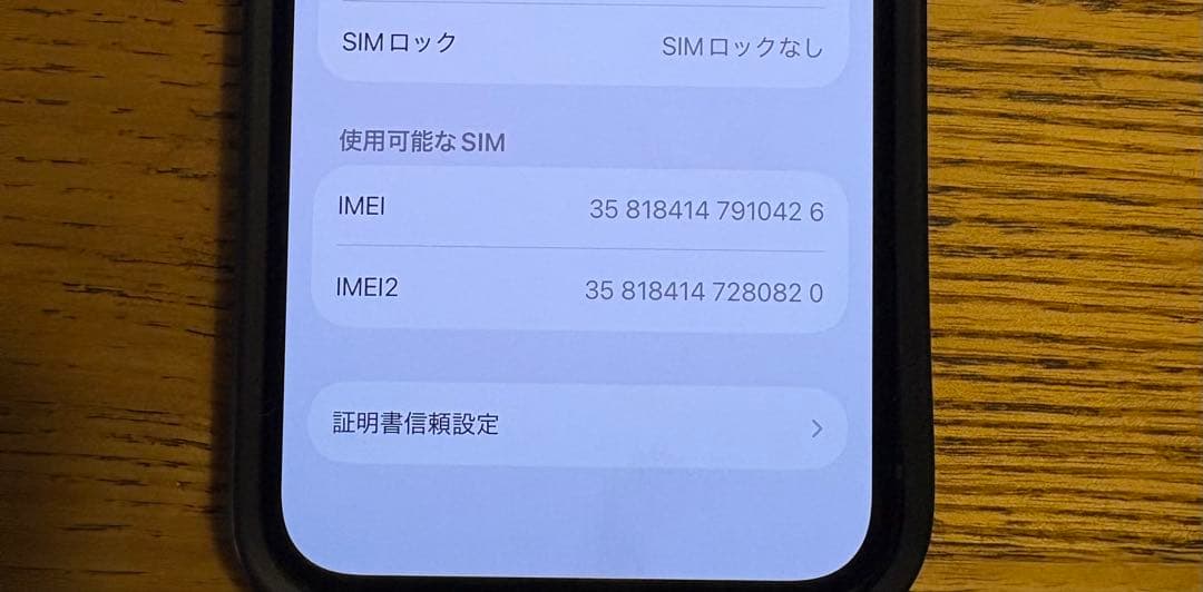 Apple iPhone 13 本体 充電ケーブル付き