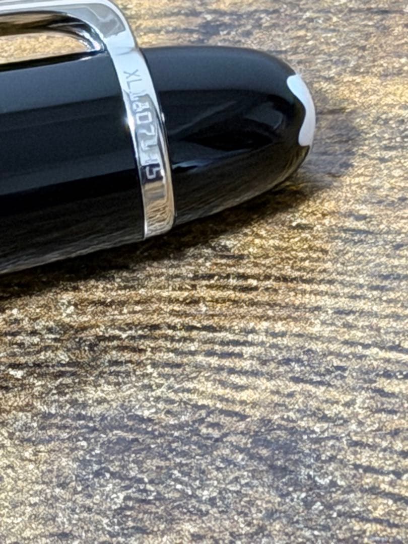 試筆のみ　P145 プラチナライン　14k バイカラー　万年筆　Pix刻印　M