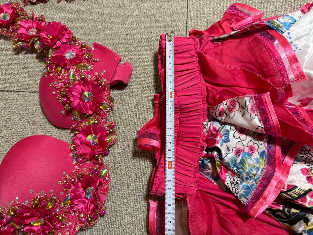 ベリーダンス フラワー装飾 セットアップ