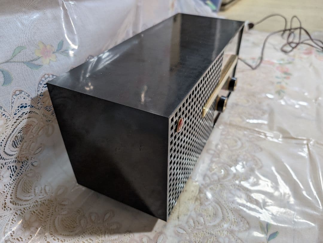 珍品ナショナレトロ真空管ラジオ史に残るラジオ　DX-350　bluetooth