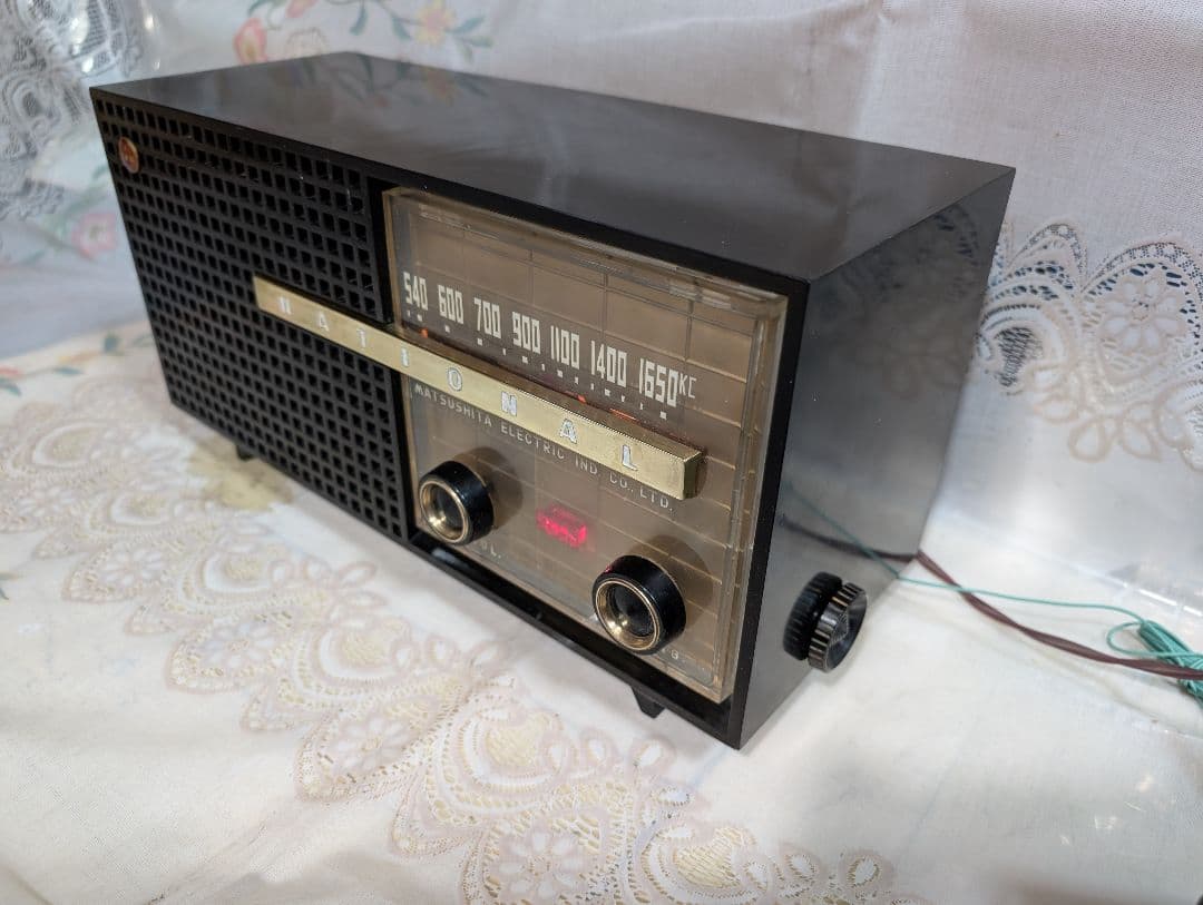 珍品ナショナレトロ真空管ラジオ史に残るラジオ　DX-350　bluetooth