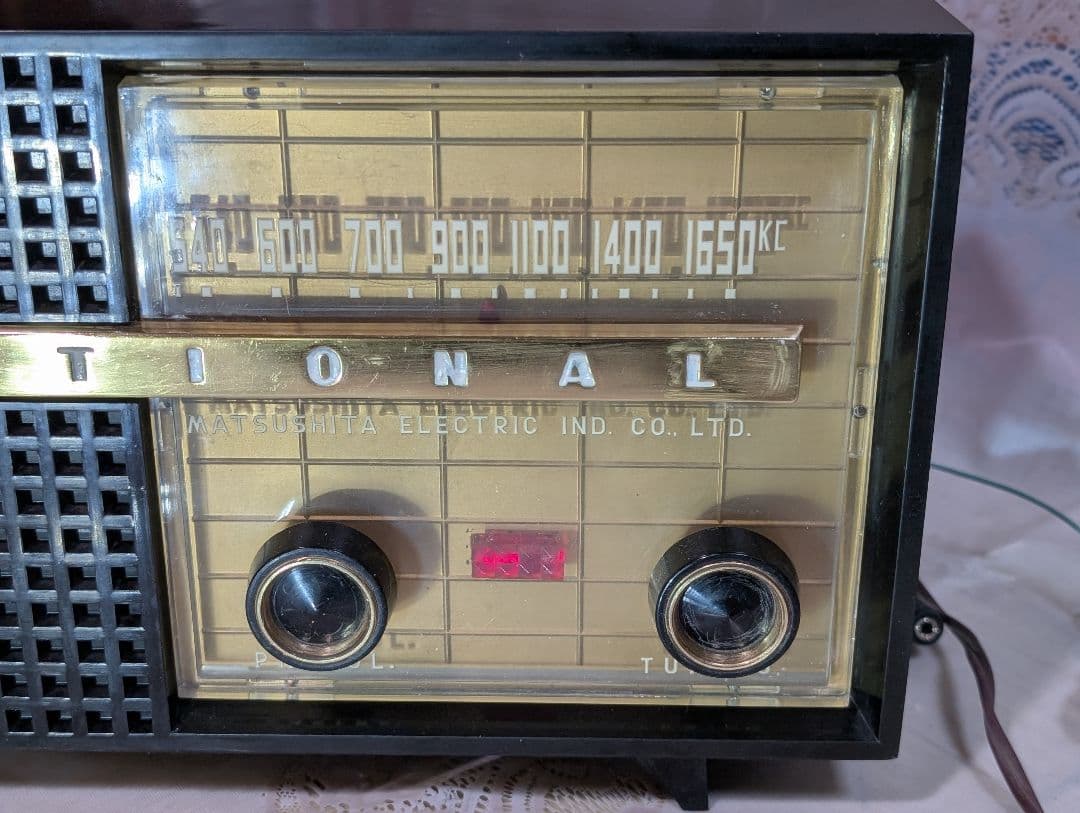 珍品ナショナレトロ真空管ラジオ史に残るラジオ　DX-350　bluetooth