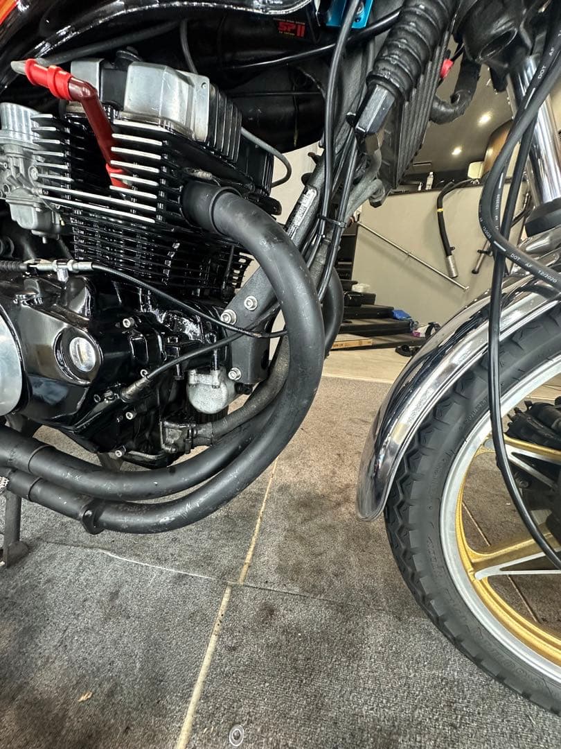 小鉄菅　手曲げ　cb400t.cb250t マフラー