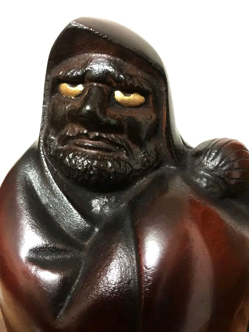 仏教美術 琢磨立像 古鉄製 仏像 2892㌘