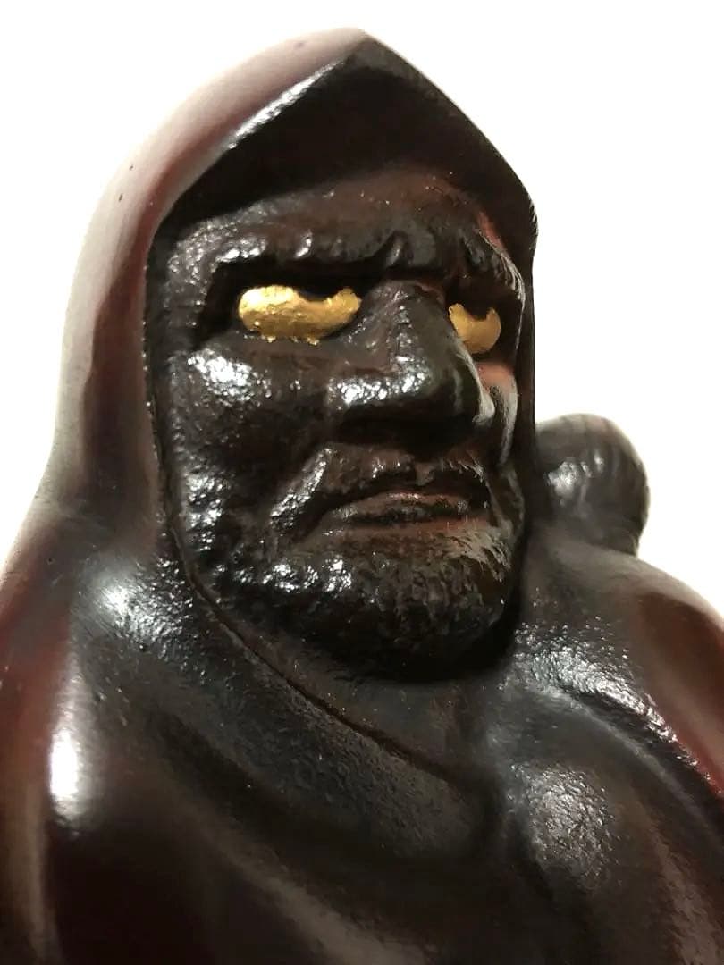 仏教美術 琢磨立像 古鉄製 仏像 2892㌘