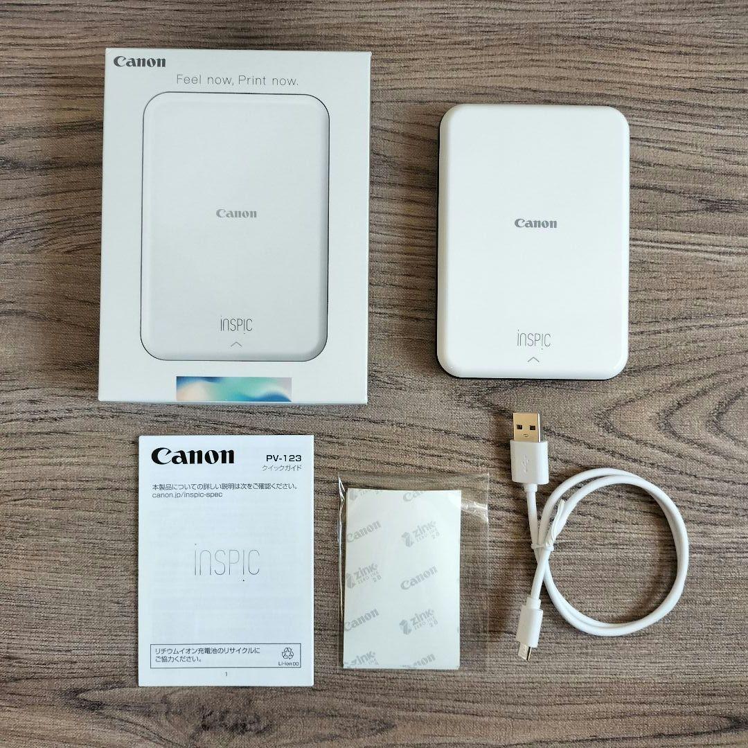 Canon キャノン インスピックPV-123 ミニプリンター ゴールド