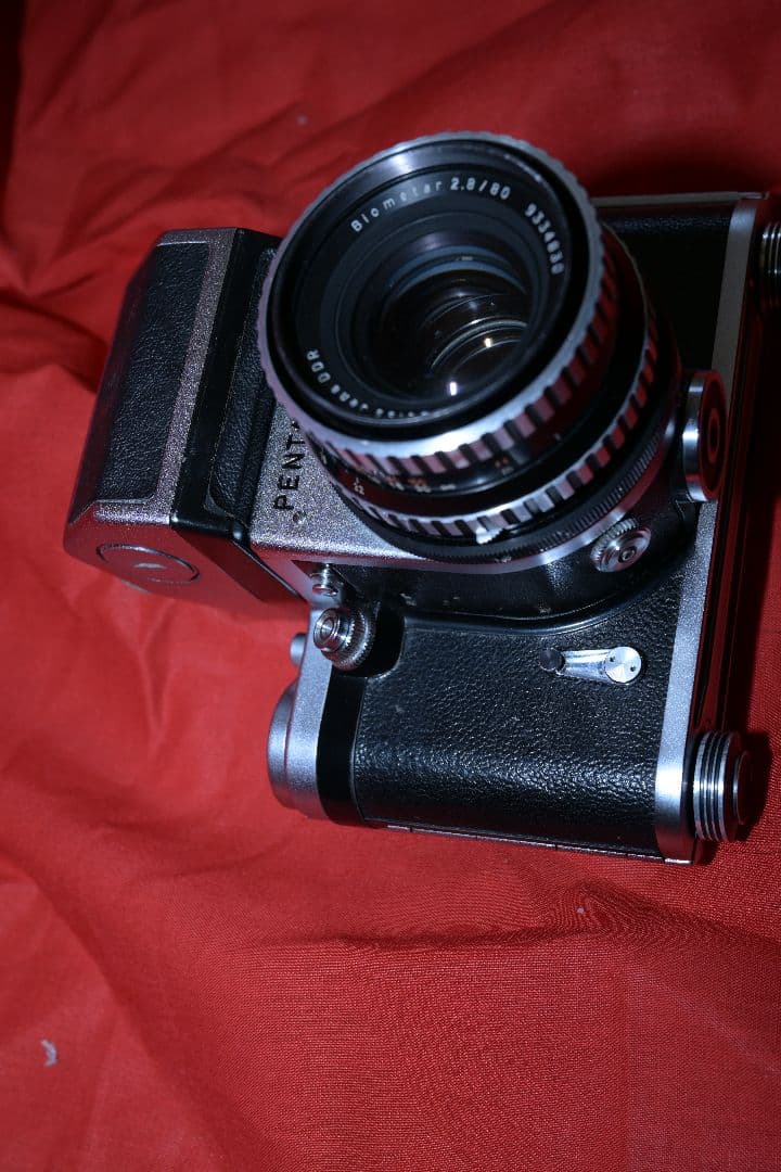 PENTACON six TL 中判フィルムカメラ、レンズ無し　作例あり