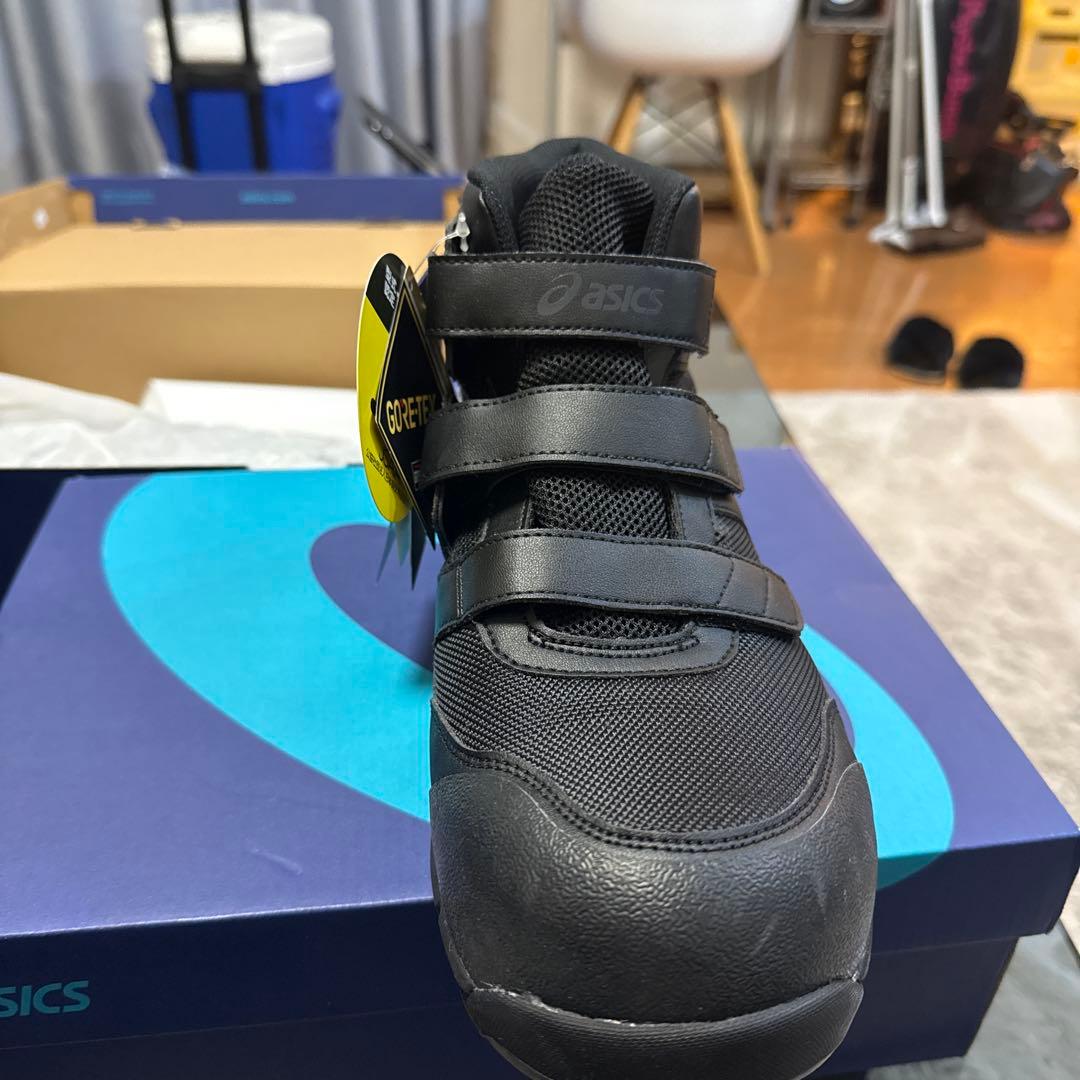 ASICS ハイカット安全靴 ブラック ベルクロ値下げしました