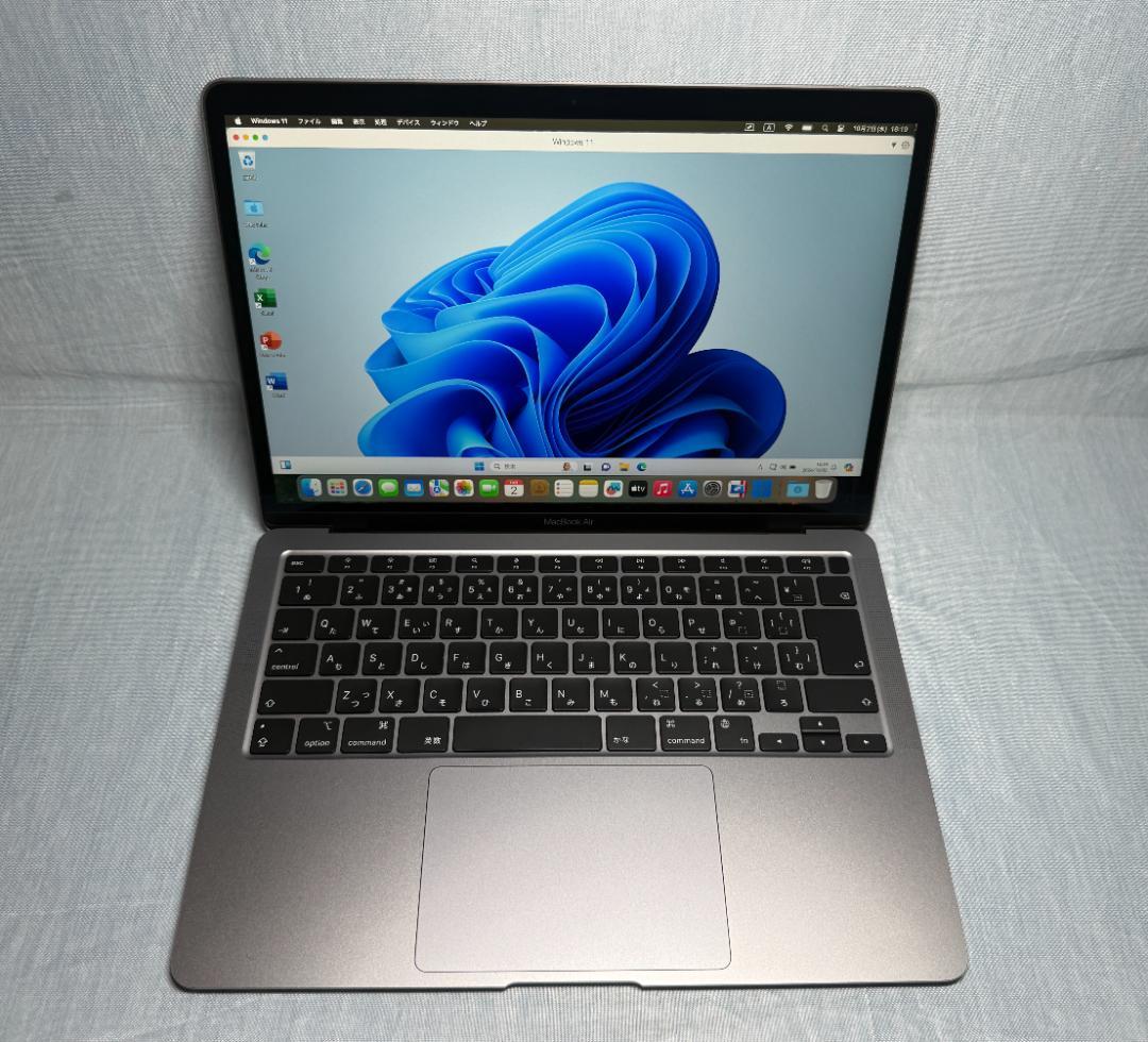 新品同様 MacBook Air 2020 CPU M1 8G SSD 512G