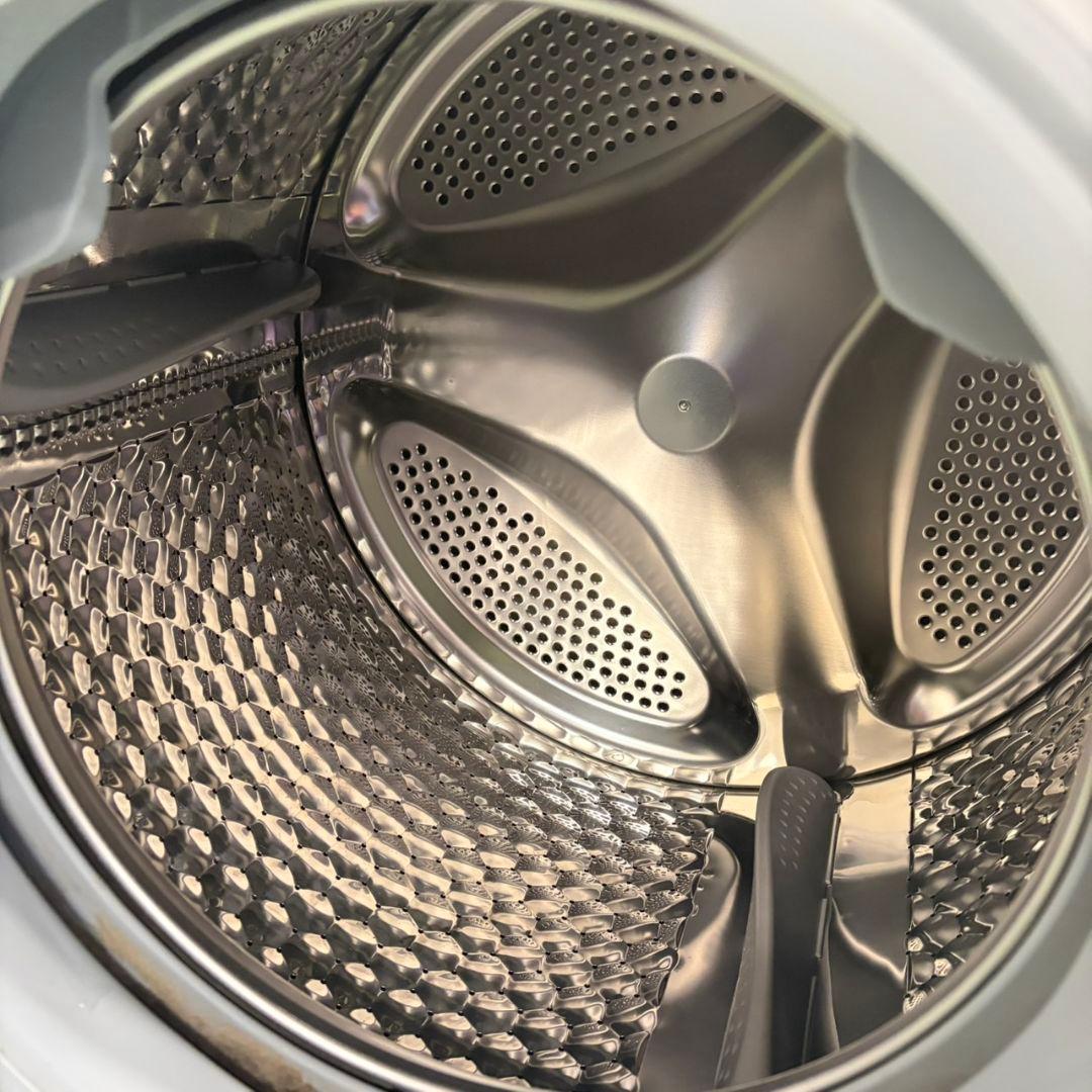 722 洗濯機　ドラム式　左開き　極美品　容量7.5キロ　冷蔵庫も有　半年保証付