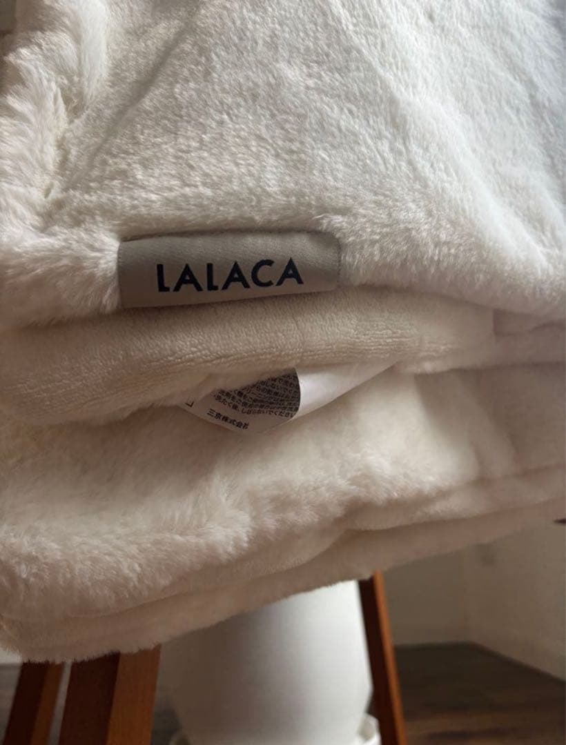 LALACA 電気毛布 ホワイト フリース