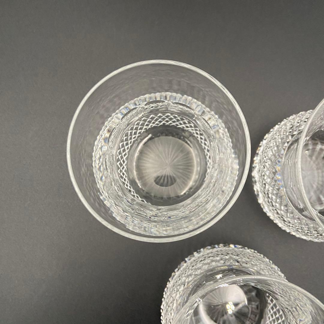 エジンバラ クリスタル アザミグラス 3客 ショットグラス ウィスキー 日本酒