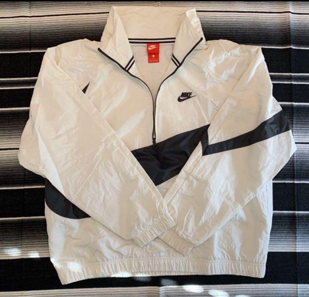 Nike ナイロンジャケット ホワイト/ブラック
