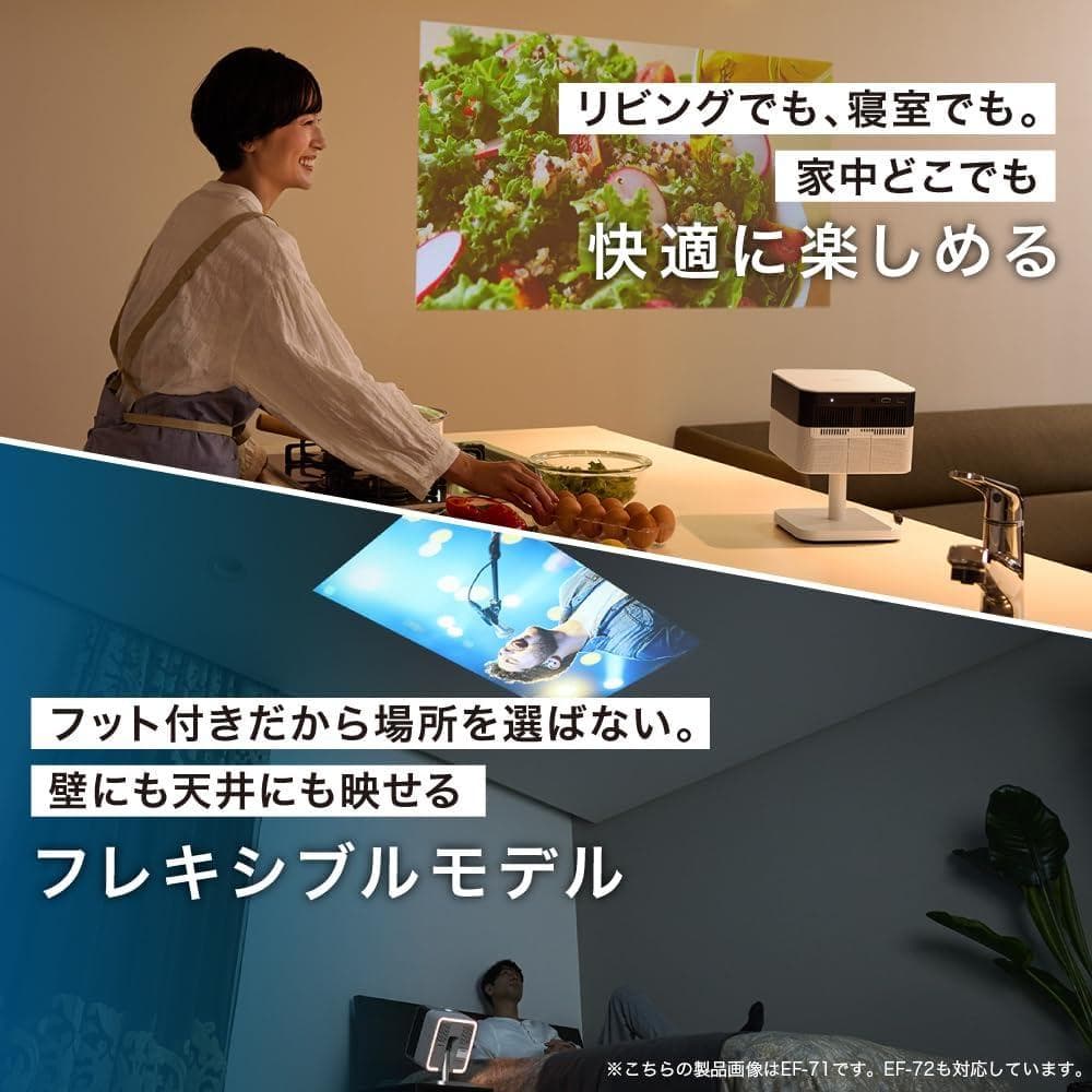 EPSON エプソン ホームプロジェクター オーク EF-72 新品 未開封