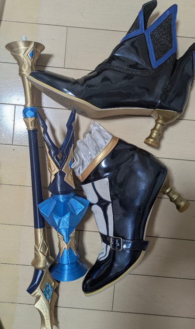 崩壊スターレイル ケリュドラ コスプレ衣装 ウィッグ、靴、羽、武器付き