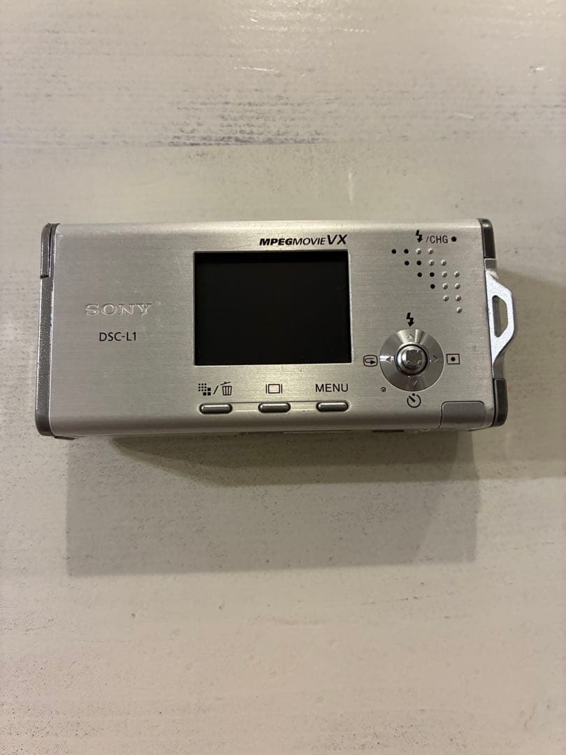 Sony サイバーショットDSC-L1 コンパクトデジタルカメラ　シルバー