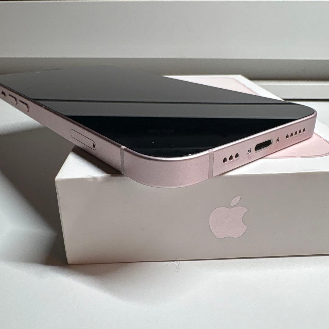 美品 iPhone 13 128GB ピンク バッテリー100% simフリー