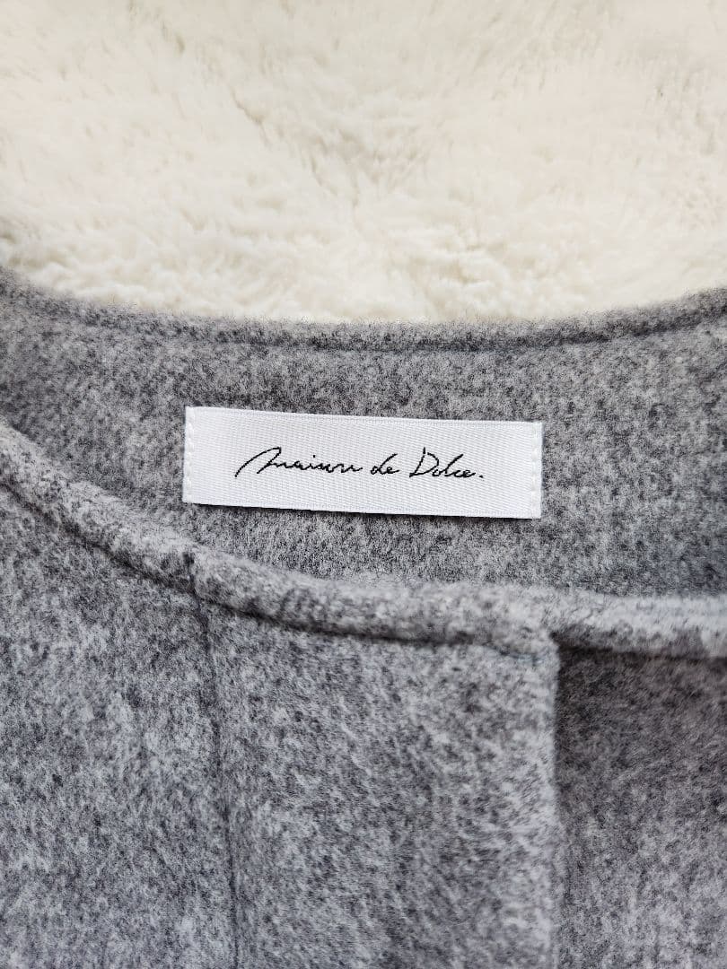 みぃmaison de dolce. グレー ケープコート